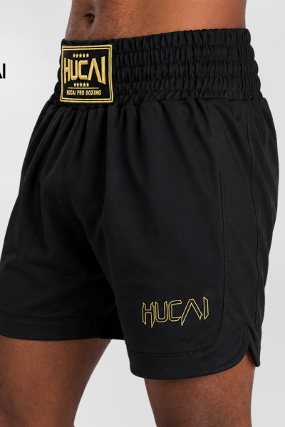 Custom Men's Classic Boxing Shorts with Contrast Side Panels for Activewear Brands