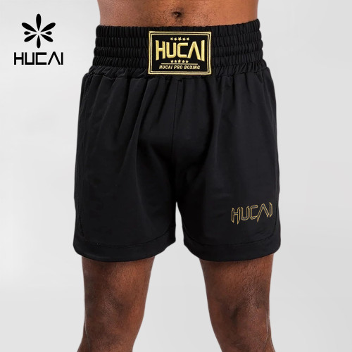 Custom Men's Classic Boxing Shorts with Contrast Side Panels for Activewear Brands