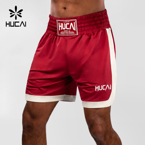 Custom Men's Classic Boxing Shorts with Contrast Side Panels for Activewear Brands