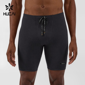Custom Men's 7 Pocket Grid-Knit Half Tights with Dual Phone Pockets