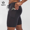 Custom Men's 7 Pocket Grid-Knit Half Tights with Dual Phone Pockets