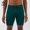Custom Men's 7 Pocket Grid-Knit Half Tights with Dual Phone Pockets