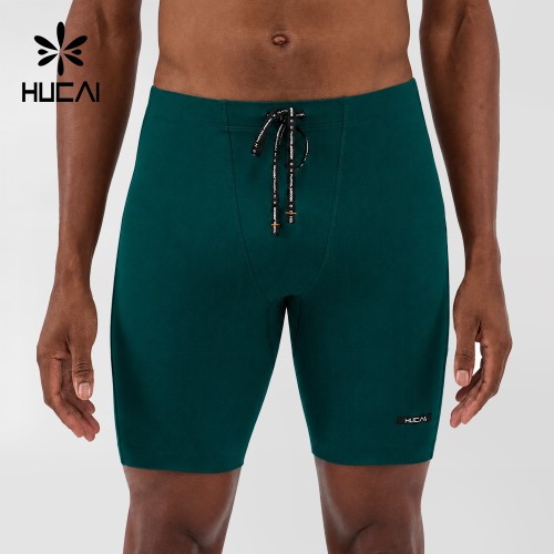 Custom Men's 7 Pocket Grid-Knit Half Tights with Dual Phone Pockets