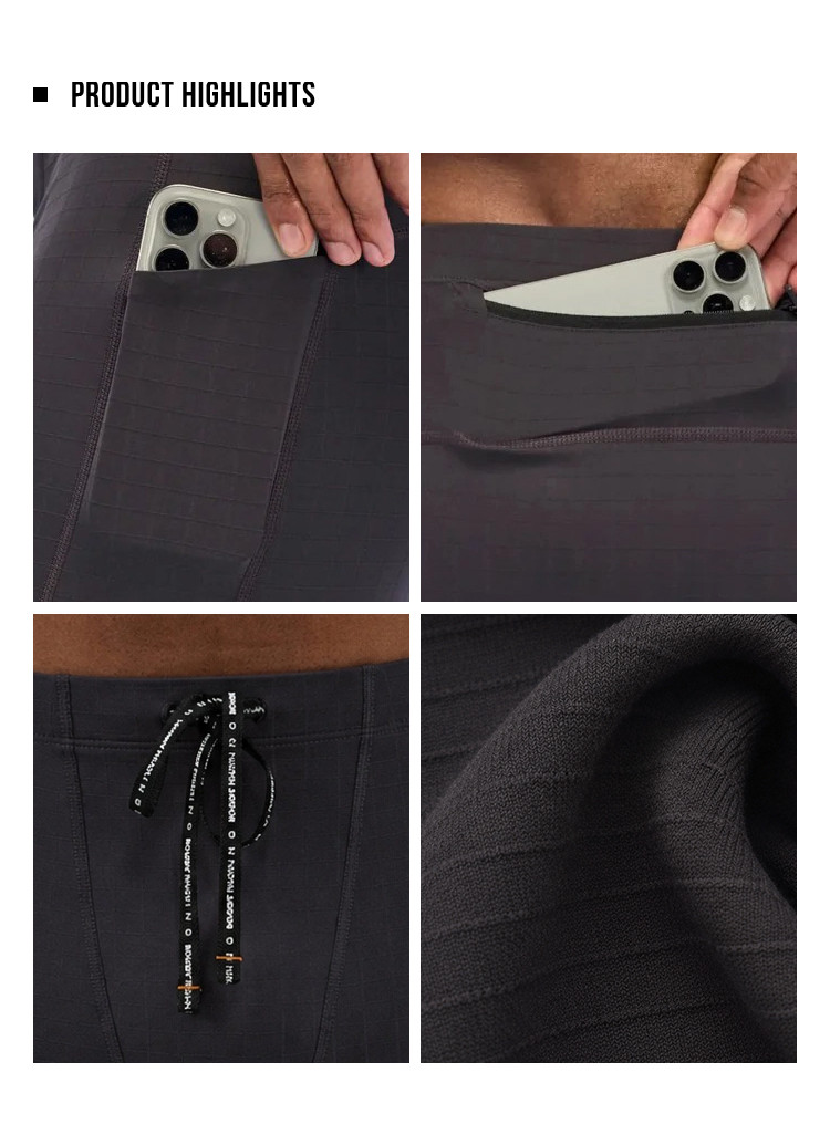 men's 7 pocket half tights - detail view 1
