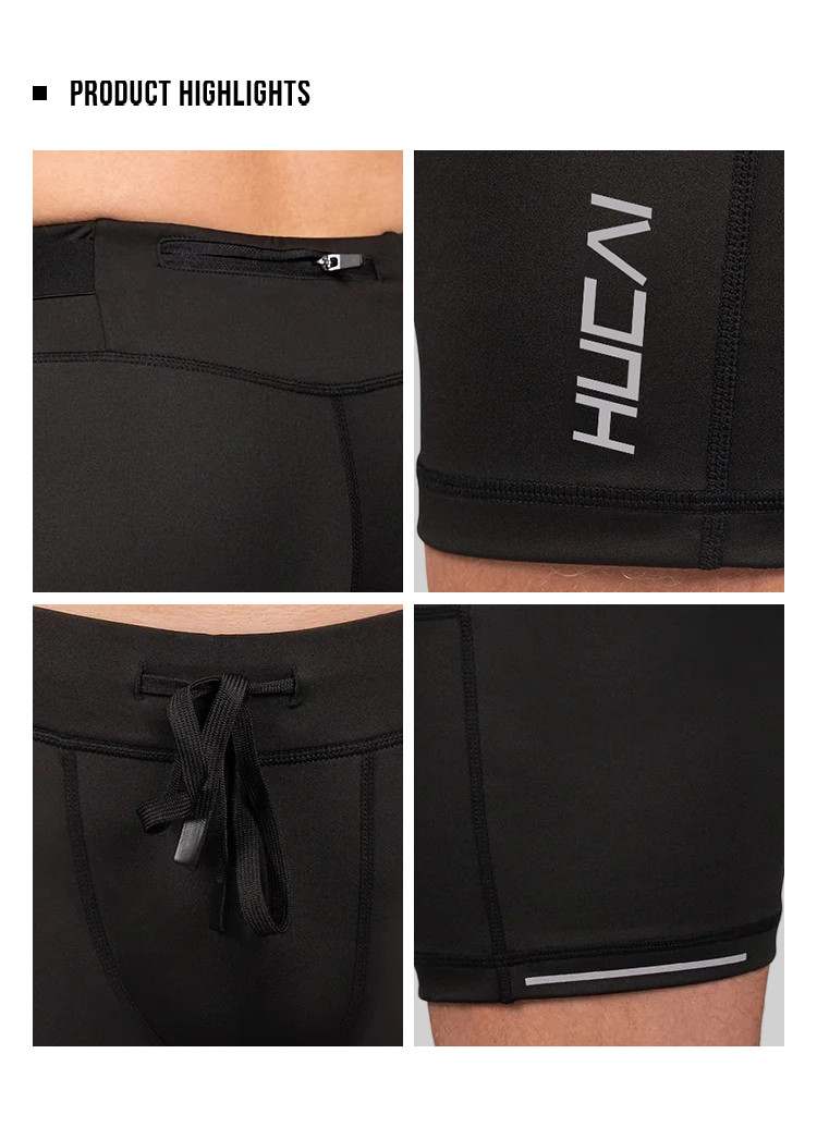 men's compression training shorts - detail view 1