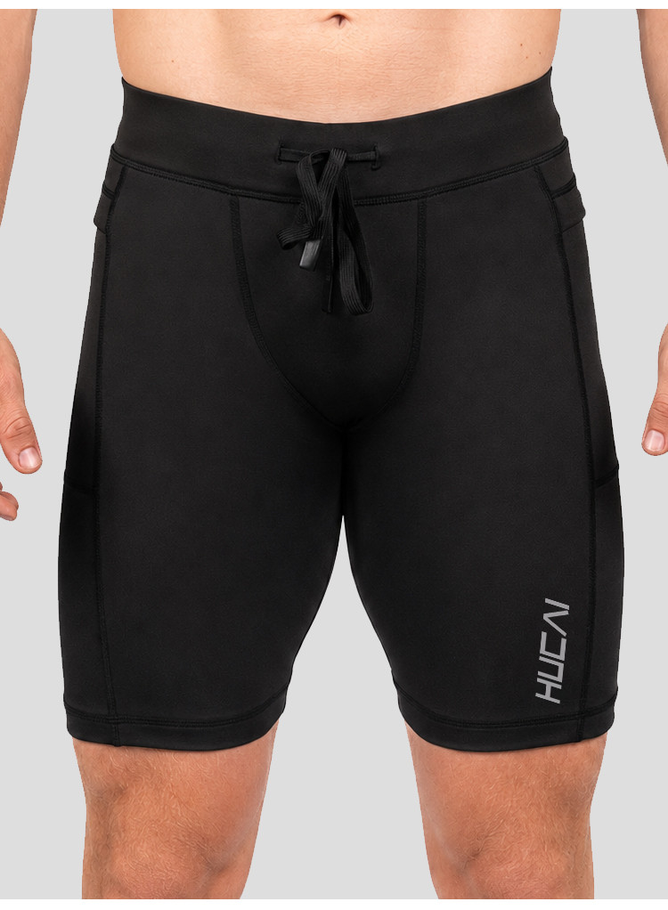 men's compression training shorts - detail view 3