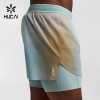 Custom Men's 2-in-1 Running Shorts with Full Compression Liner and Storage