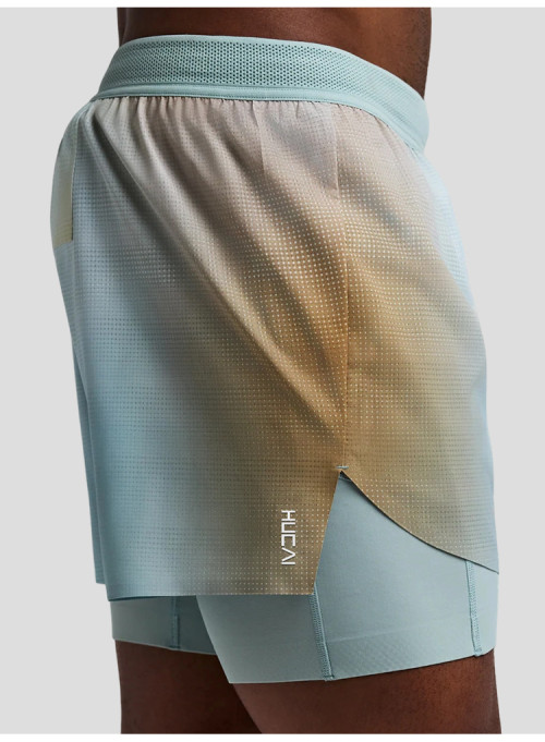 Custom Men's 2-in-1 Running Shorts with Full Compression Liner and Storage