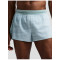 Custom Men's Gradient Mesh Split Shorts with Deep Side Vents and Seven Pockets
