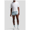 Custom Men's Gradient Mesh Split Shorts with Deep Side Vents and Seven Pockets