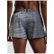 Custom Men's Plaster Slate Gradient Split Shorts with Mesh Panels and Pockets
