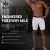 Custom Men's Compression Base Layer Shorts with Side Zip Pockets and Outer Short