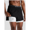 Custom Men's Compression Base Layer Shorts with Side Zip Pockets and Outer Short