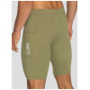 Custom Men's 9 Inch Running Half Tights with Silicone Grip Cuffs and Pocket
