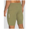 Custom Men's 9 Inch Running Half Tights with Silicone Grip Cuffs and Pocket