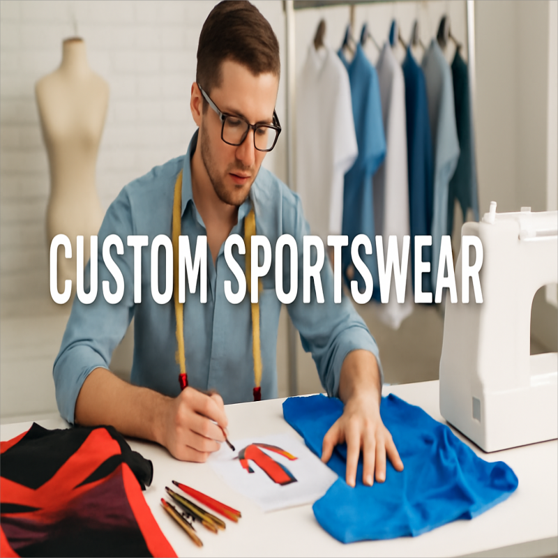 What are the ways to customize sportswear?