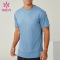 Custom Men's Liquid Ammonia Cotton Wrinkle-Resistant Leisure Active T-Shirt Manufacturer