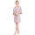 Satin Material Lace Design Solid Color Robes and Slip dress Pajamas Sets Bathrobes For Bedroom