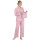 Deux pièces de pyjama en soie pour femmes en gros