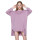 Mesdames Home Wear au genou Style lâche Jolie chemise de nuit à manches longues
