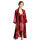Women's Silk Nightgown, Long Sleeve Robe and Dress 2 Piece Set, Wholesale Ladies Pajamas
