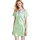 Robe de chemise de nuit à col rond confortable pour les femmes adultes Vêtements de nuit à la mode
