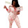 Women One Piece Christmas Pajamas  Jumpsuit Long Sleeve With Fashion Prints Tight Clothes Factory Price Bodysuit
