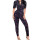 Zipper Onesies manches courtes et pantalons nouveauté impression col en v combinaison body adulte grande taille