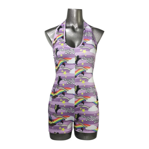Body sans manches serré de femmes en gros Body personnalisé Slim Fashion