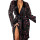 Women Long Sleeve Robe,Fashion Dollar Printed Plus Size Nightgown,Long Sleeve Polyester Robe Wholesale