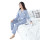 High quality women's sleepwear, 2-piece set Maple Leaf Printing pajamas for bedroom