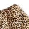 Softest Silk Cozy Wild Style Sexy Leopard Print Sleeveless Two Pieces Pajamas Set For Sleepwear Party