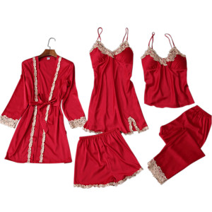 Женская одежда для сна на заказ, повседневный дизайн, красивая, состоящая из нескольких частей, пижама