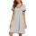 O cou chemise de nuit femmes été longueur genou robe de nuit ample pyjama