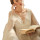Thin Soft Chiffon Palace Style Transparent Mesh Women's Luxury Princess White Long Nightgown