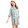 Breathable Ice Silk Fashion Floral Prints Nightshirts Short Sleeve Button Up Nursing Night Dress Lingerie Sleepwear Wholesale