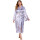 Robes à manches longues en gros d'usine pour les femmes Satin Comfort Pretty Loose Clothes