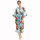 Халаты средней длины оптом, свободный размер, шелковый халат, женские пижамы