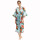 Robes mi-longues en gros taille libre robe de soie femmes vêtements de nuit pyjamas