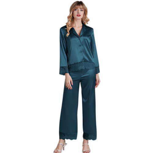 Оптовая торговля на заводе индивидуальные комплекты из двух частей пижамы для женщин для взрослых женщин пижамы