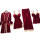 المصنع حسب الطلب متعدد قطعة من بيجامات بالجملة مجموعات أنثى ملابس نوم نايتي