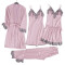 Women's Plus Size Pajamas Sets, high quality 5-piece sleepwear wholesale for bedroom