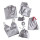Ensembles de fournisseurs en gros de pyjamas multi-pièces Lady Pretty Sleepwear Lace Satin