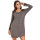 Chemise de nuit en gros à manches longues femmes chemise de nuit élégante lâche causale dame