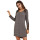 Cotton Knitting Elegant and Causal Style Stitching Lace Button Up Night Dress for Ladies Factory Price