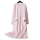 Warm Cotton Printing Pocket Cute Nightgown Long Sleeve Pajamas Wholesale Factory Price