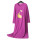 Usine de vêtements de nuit de nuit robe longue col rond chemise de nuit décontractée à manches longues femmes