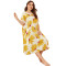 Custom print pajamas, Plus size Sleepwear dress for Women,Factory Price wholesale