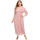 Chemise de nuit col en V en gros pour les femmes Nouvelle arrivée Long Printemps Automne Casual Home Wear