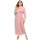Chemise de nuit col en V en gros pour les femmes Nouvelle arrivée Long Printemps Automne Casual Home Wear